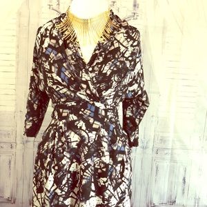 Wrap look dress 👗 💕